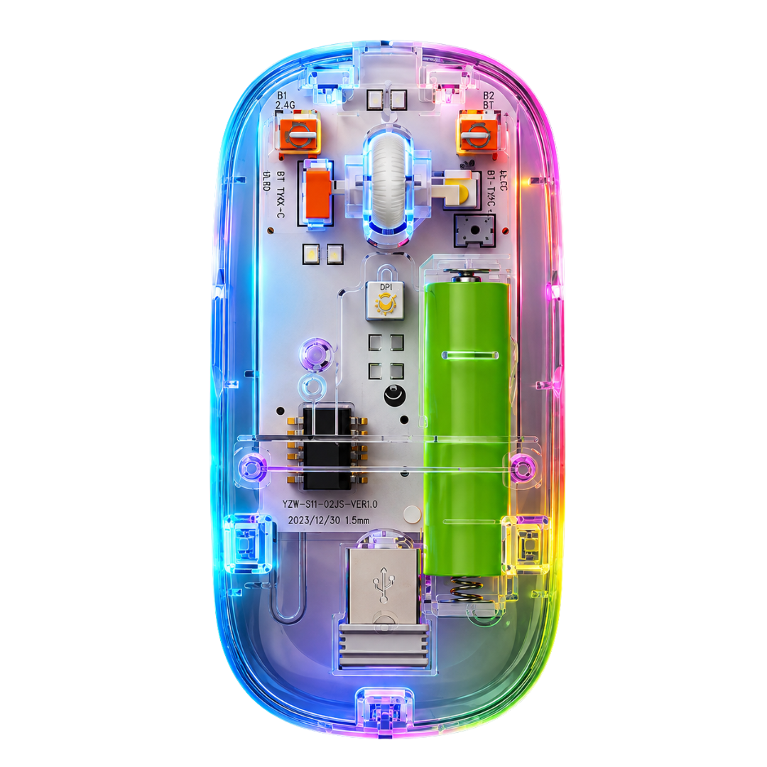 New Transparent Wireless Mouse