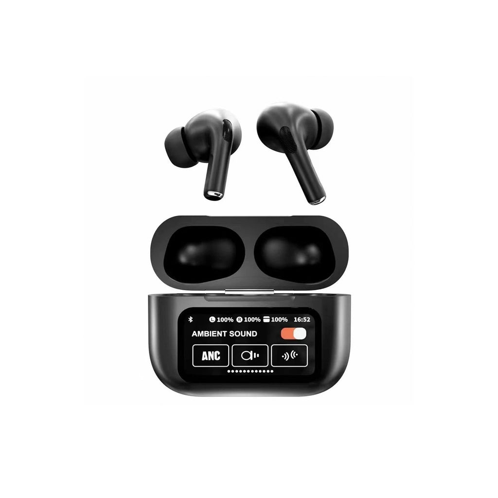 Black New A9 Pro Apple Airpods Anc/enc Zhongkelqnxun Touch Control Bt 5.4 Earbuds